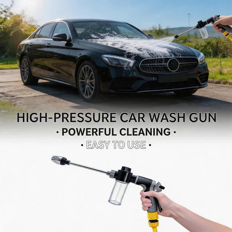 مسدس مياه عالي الضغط متعدد الا - مراجعة Heavy Equipment Washing وسعره