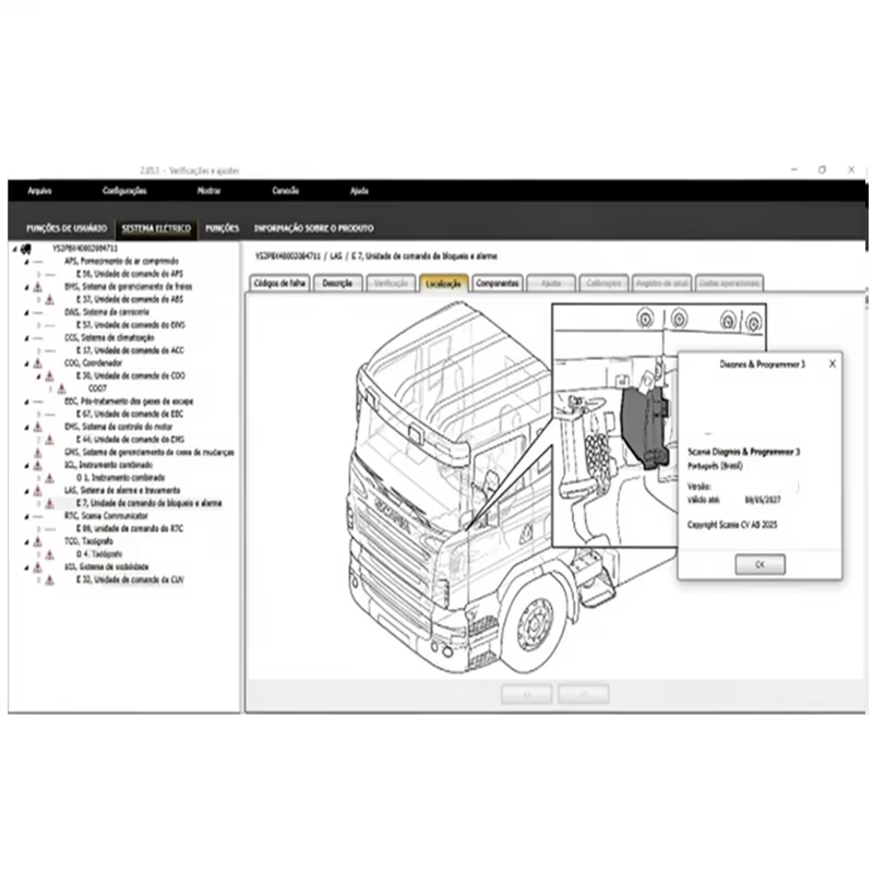 برنامج التشخيص SDP3 2.71 (إصدا - مراجعة Heavy Equipment Software وسعره
